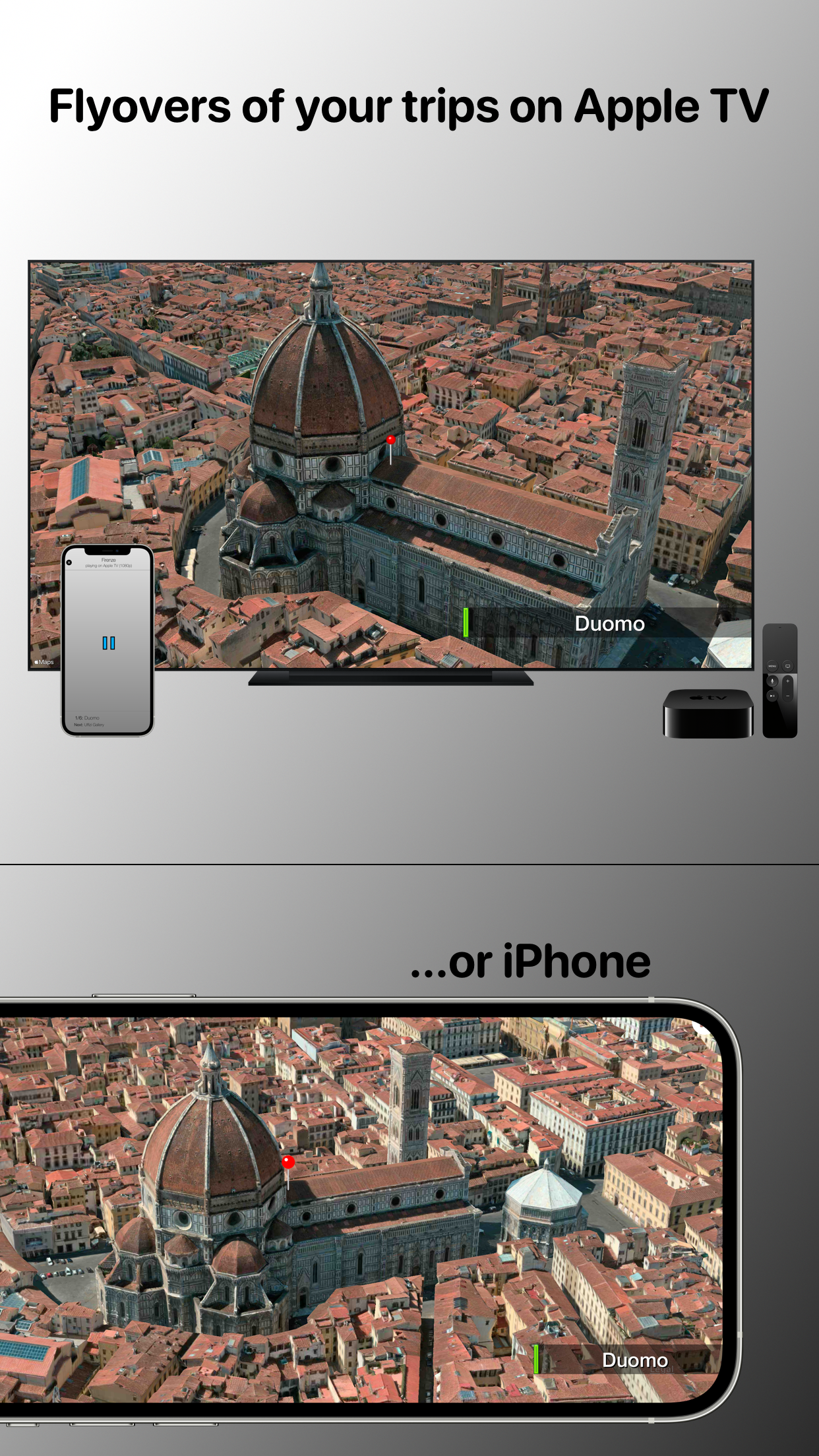 Flyover modes
